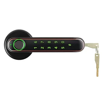 Стая Спалня Заключване на пръстови отпечатъци Bluetooth Мобилен Телефон на Hristo Отключване на Парола за Заключване на Вратата Умна рамка, която да Дръжката на Дома