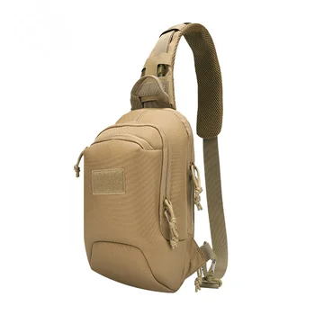 Тактически гърдите чанта, чанта за пистолет, военна найлонова чанта Molle, мъжка чанта през рамо, военна туризъм велосипедна чанта