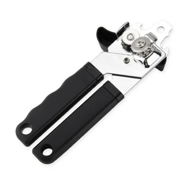 Тежкотоварни железен нож за консервени кутии, удобна дръжка, кухненски многофункционален инструмент от неръждаема стомана