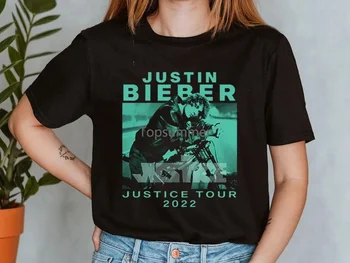Тениска Justin Bieber World Justice Tour 2022 Beliebers - Justin Bieber Justice Tour 2022 Тениска На Джъстин Бийбър Justice Tour