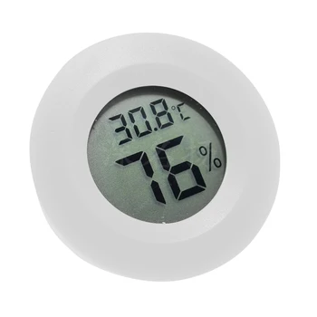 Термометър, Влагомер МиниЖКЦифровой Измерване на температурата и влажността на Детектор Термограф Уред за помещения