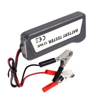 Тестер за батерии 12 Волта за лек камион Led светлинен индикатор за проверка на батерията мотоциклет
