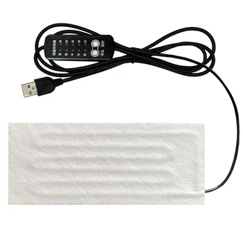 Топло за ръце 5 В USB нагревательная филм Електрическа зимна температура на топлинна мат Директен доставка