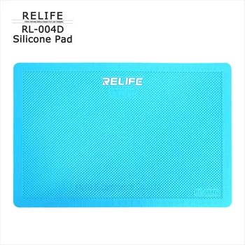 Топлоизолационна Силикон Мат RELIFE RL-004D Многофункционален Противоскользящий за Ремонт на Телефон Плосък Работен Мат с Магнитна Изолация