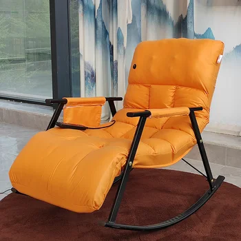 удобна електрическа масажът на мебели за всекидневна, мързелив люлеещ се стол, стол-балансир, дървени люлеещи се столове, диван за сядане