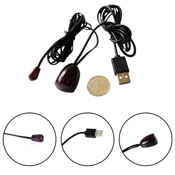 Универсален USB инфрачервено дистанционно управление, получаващи удлинительный кабел, приемник на управление, USB адаптер за ТВ декодери, DVD