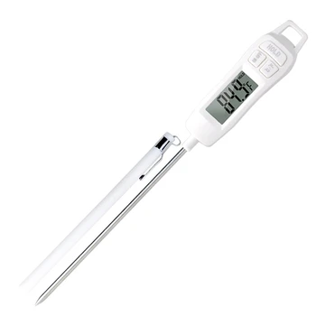 Хранително-вкусовата Термометър с Кухненски термометър с дълъг сензор Дигитален термометър миг четец за месо за пържене пържени барбекю Скара Трайни
