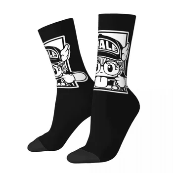 Честит забавни мъжки чорапи Случайни аниме-чорап Arale, сладък спортен женски чорап Dr Криза, пролет-лято, есен-зима