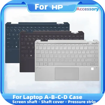 Чисто нов Оригинален Калъф-клавиатура Със Сензорен Панел За лаптоп HP Spectre X360 13-AW TPN-Q225 С Горната Поставка За Ръце